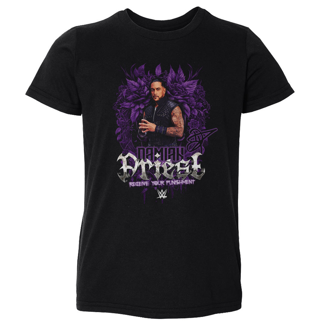 Damian Priest Kids Toddler T-Shirt | 500 LEVEL