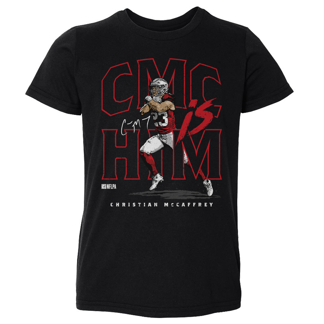 Christian McCaffrey Kids Toddler T-Shirt | 500 LEVEL
