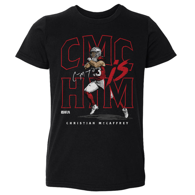 Christian McCaffrey Kids Toddler T-Shirt | 500 LEVEL