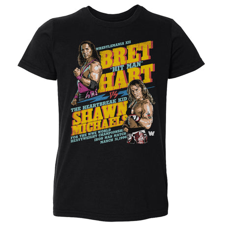 Bret Hart Kids Toddler T-Shirt | 500 LEVEL