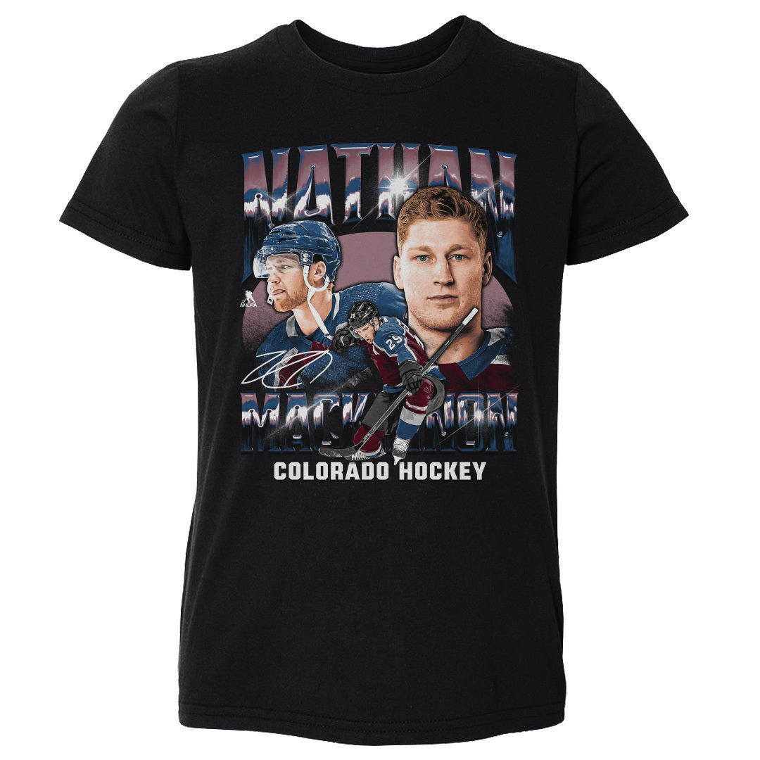 Nathan MacKinnon Kids Toddler T-Shirt | 500 LEVEL