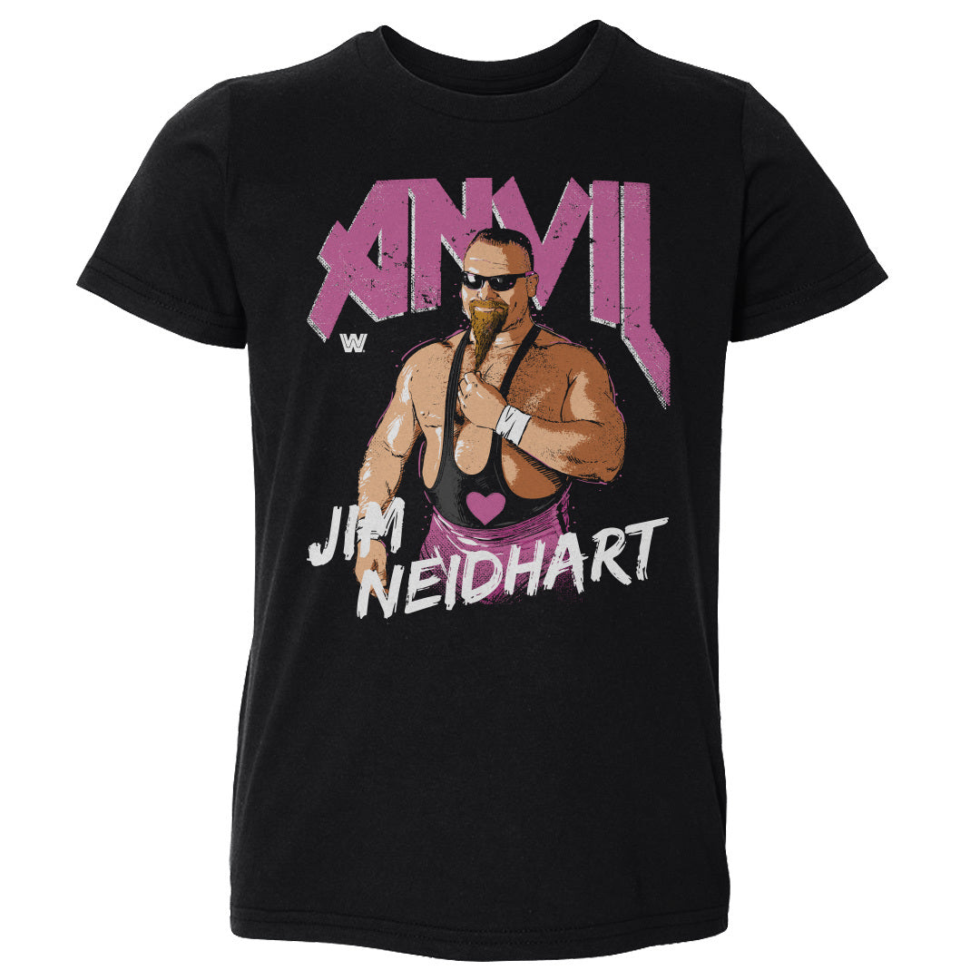 Jim The Anvil Neidhart Kids Toddler T-Shirt | 500 LEVEL