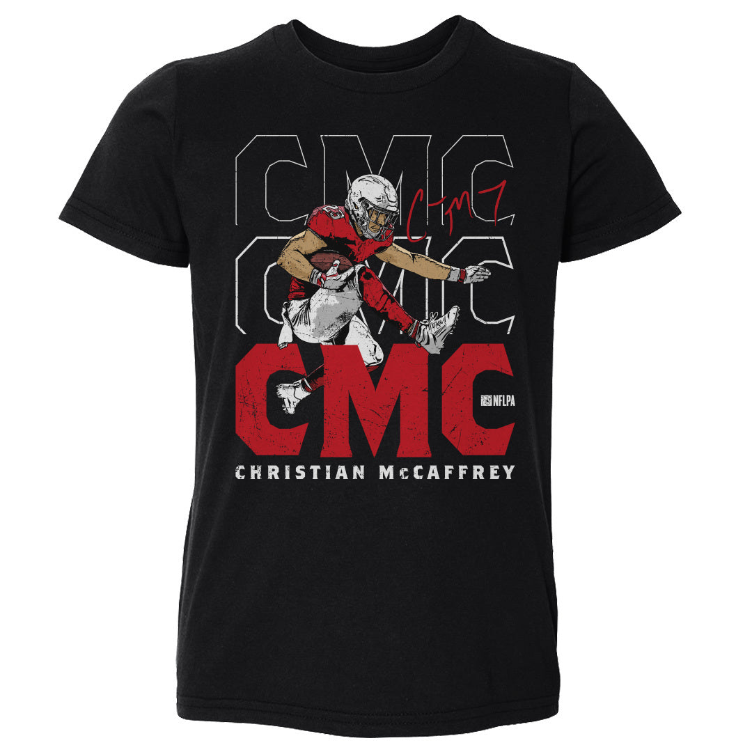 Christian McCaffrey Kids Toddler T-Shirt | 500 LEVEL