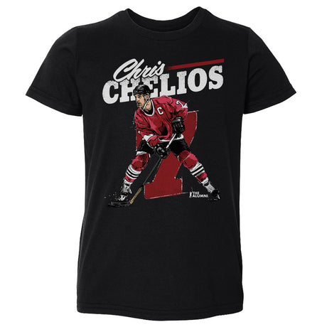 Chris Chelios Kids Toddler T-Shirt | 500 LEVEL