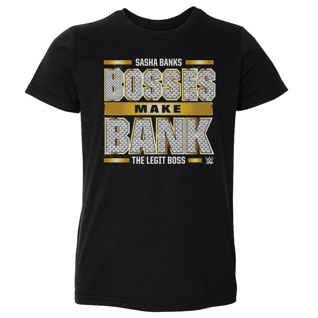 Sasha Banks Kids Toddler T-Shirt | 500 LEVEL