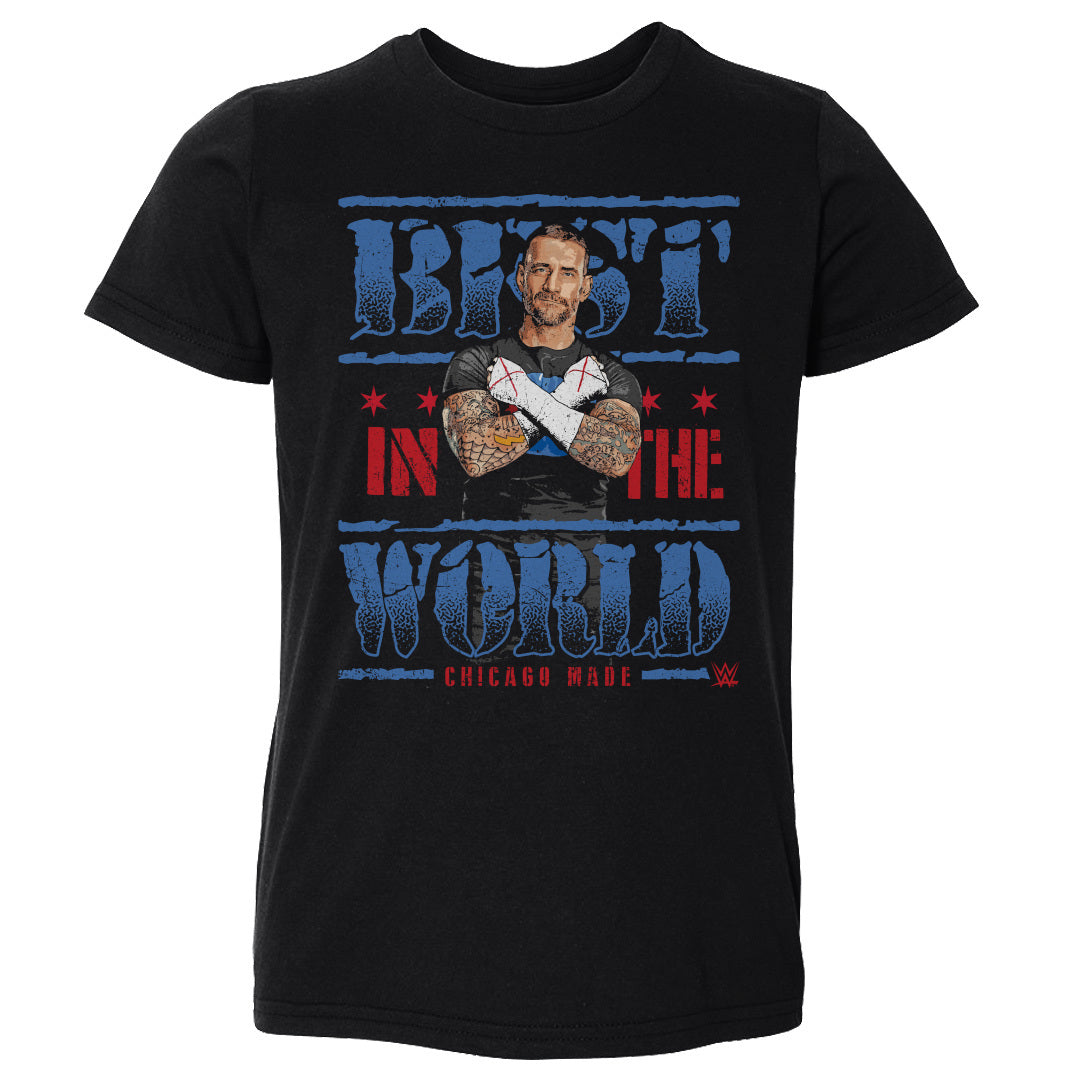 CM Punk Kids Toddler T-Shirt | 500 LEVEL