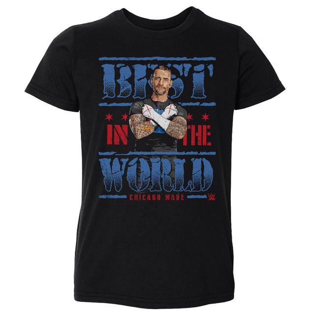CM Punk Kids Toddler T-Shirt | 500 LEVEL