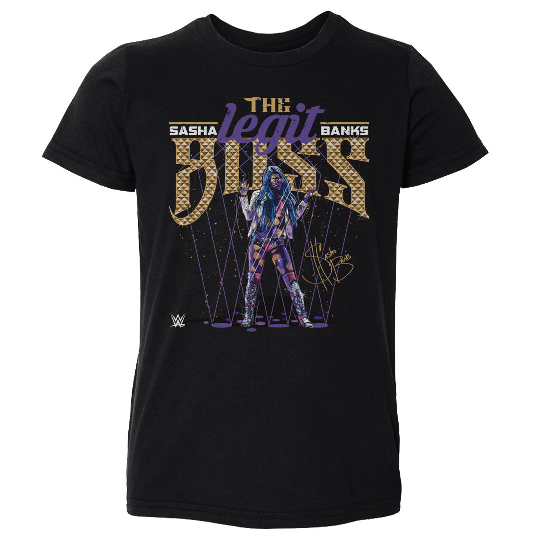 Sasha Banks Kids Toddler T-Shirt | 500 LEVEL