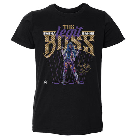 Sasha Banks Kids Toddler T-Shirt | 500 LEVEL