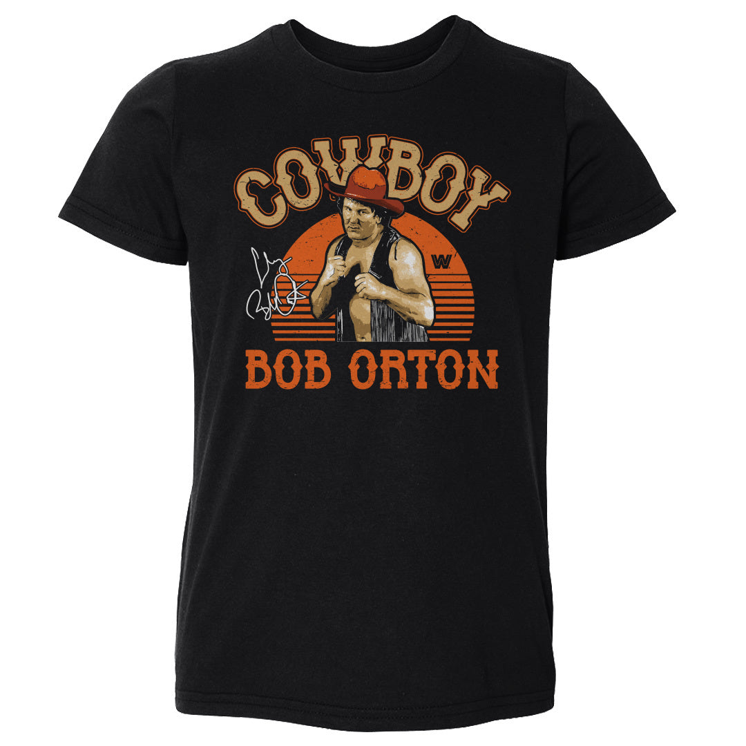 Cowboy Bob Orton Kids Toddler T-Shirt | 500 LEVEL