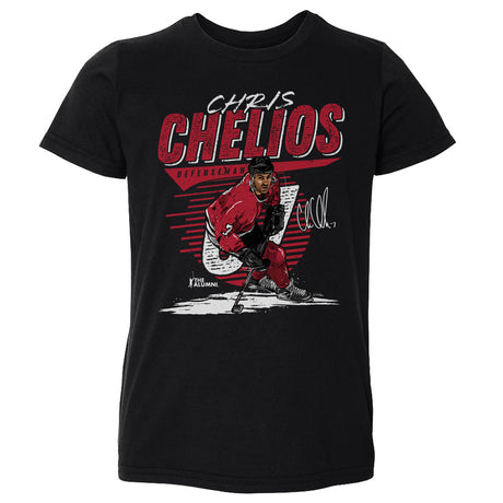 Chris Chelios Kids Toddler T-Shirt | 500 LEVEL