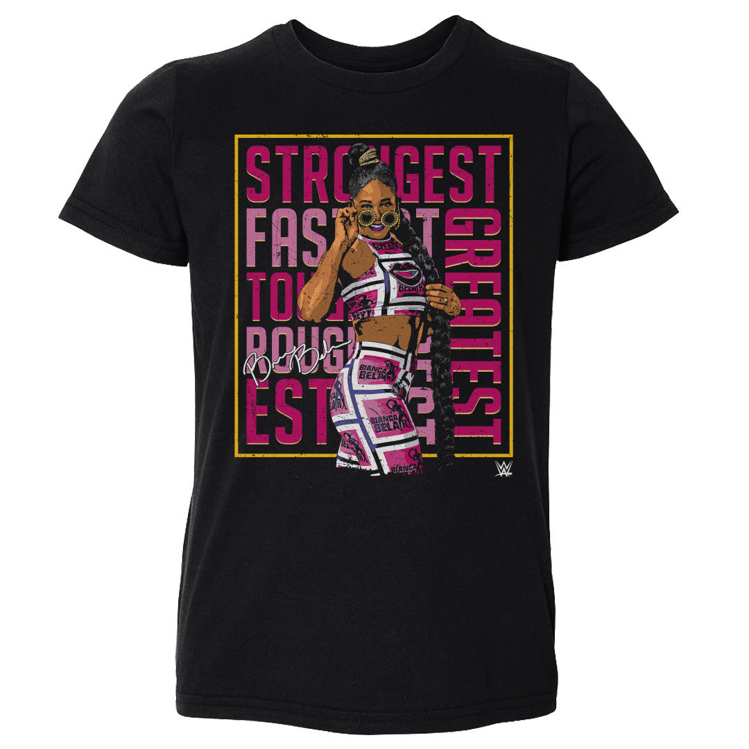 Bianca Belair Kids Toddler T-Shirt | 500 LEVEL