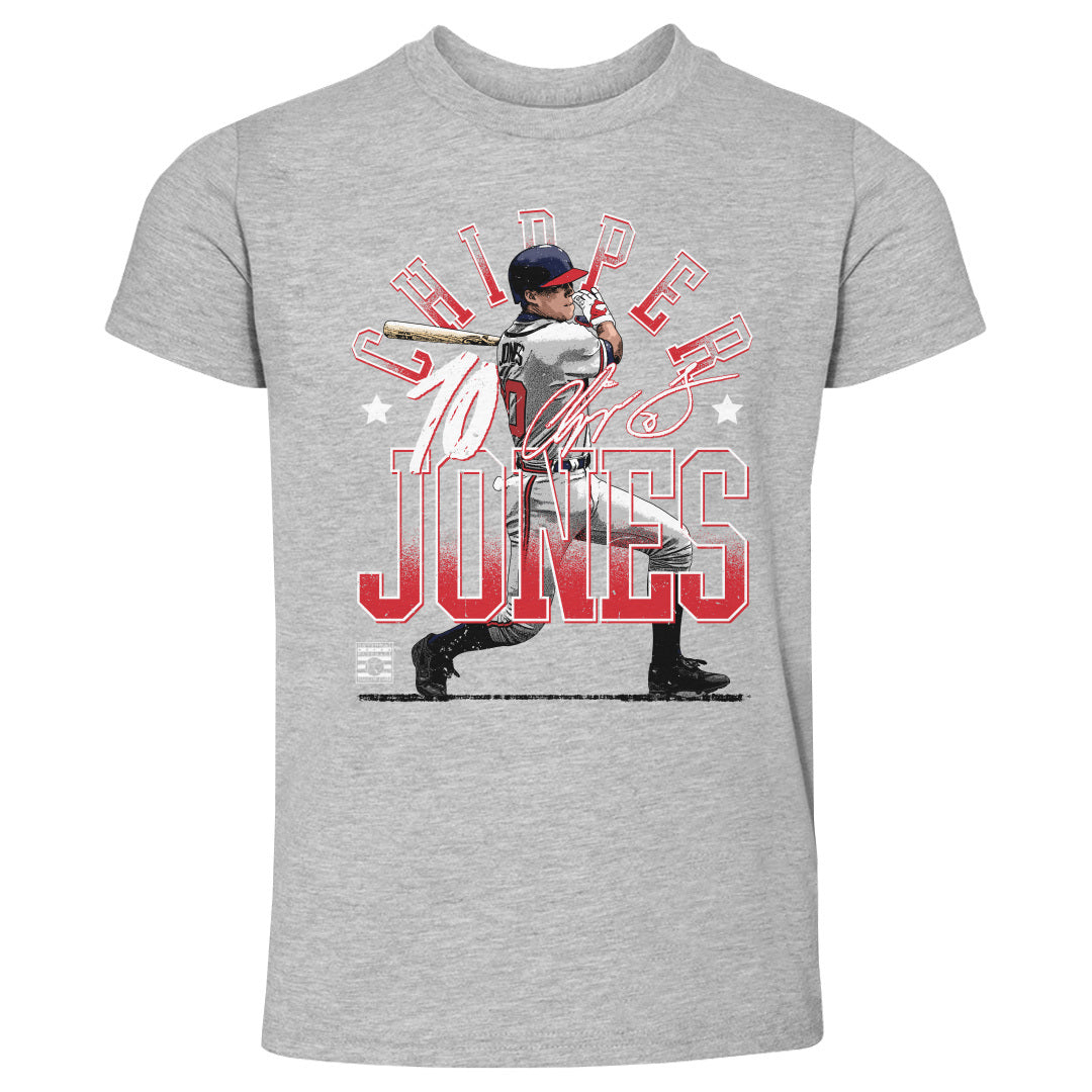 Chipper Jones Kids Toddler T-Shirt, Atlanta Baseball Hall of Fame Kids  Toddler T-Shirt