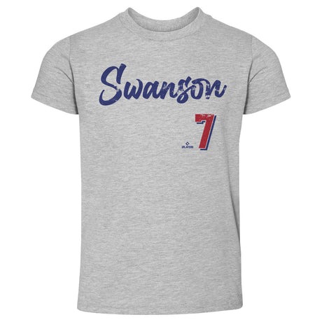 Dansby Swanson Kids Toddler T-Shirt | 500 LEVEL