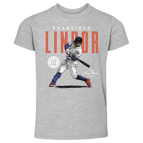 Francisco Lindor Kids Toddler T-Shirt | 500 LEVEL