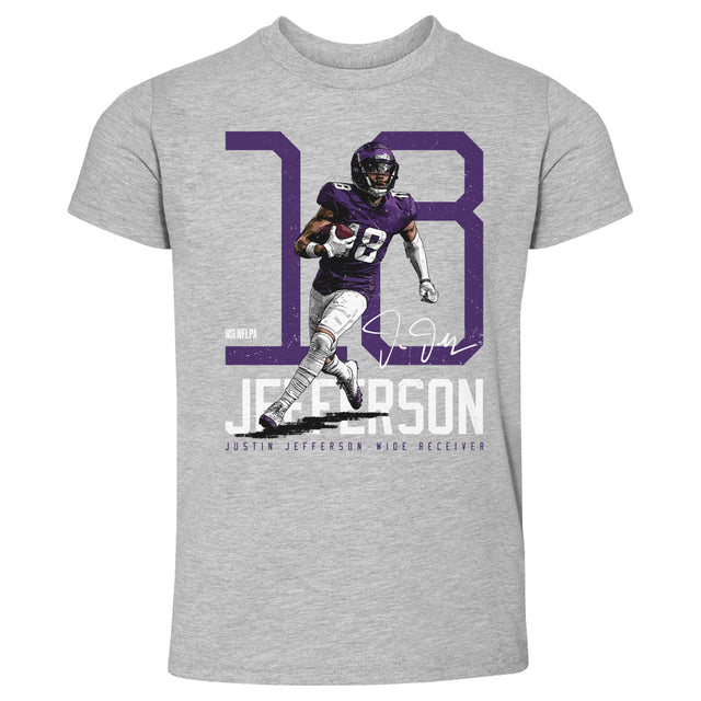 Justin Jefferson Kids Toddler T-Shirt | 500 LEVEL