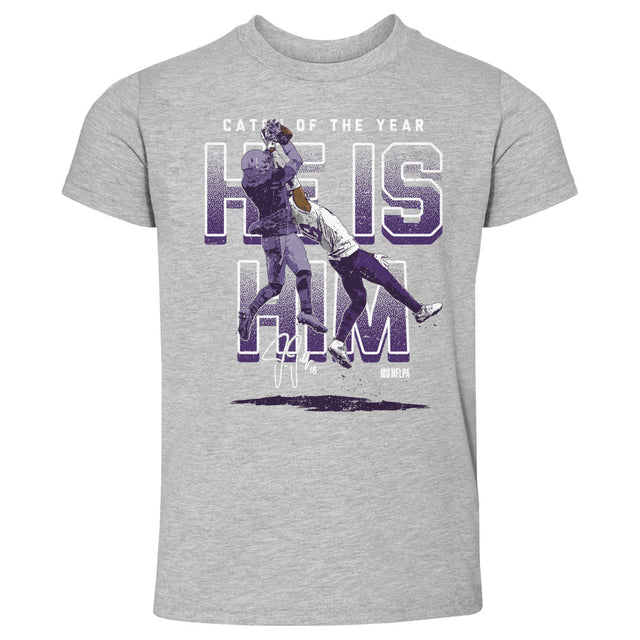 Justin Jefferson Kids Toddler T-Shirt | 500 LEVEL