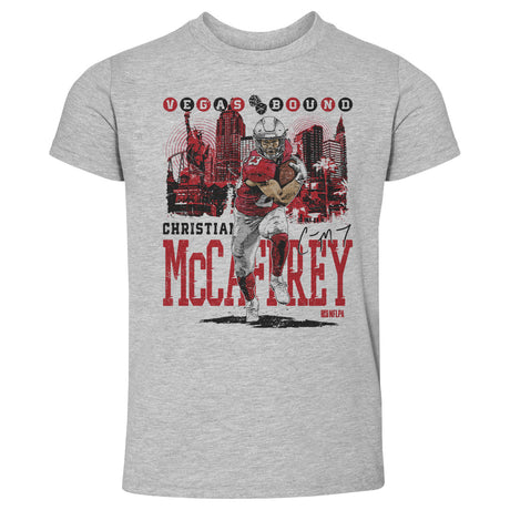 Christian McCaffrey Kids Toddler T-Shirt | 500 LEVEL