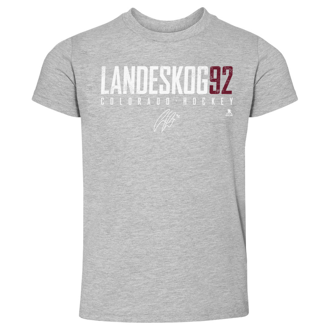 Gabriel Landeskog Kids Toddler T-Shirt | 500 LEVEL