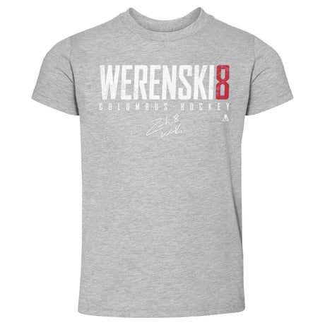 Zach Werenski Kids Toddler T-Shirt | 500 LEVEL