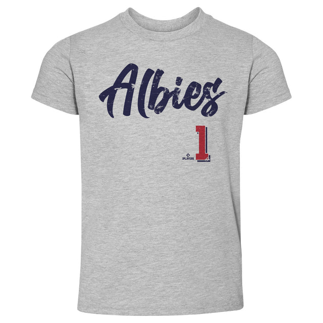 Ozzie Albies Kids Toddler T-Shirt | 500 LEVEL