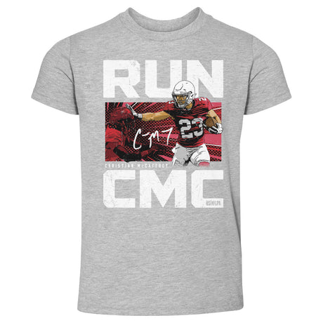 Christian McCaffrey Kids Toddler T-Shirt | 500 LEVEL