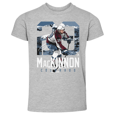 Nathan MacKinnon Kids Toddler T-Shirt | 500 LEVEL