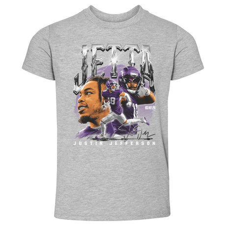 Justin Jefferson Kids Toddler T-Shirt | 500 LEVEL