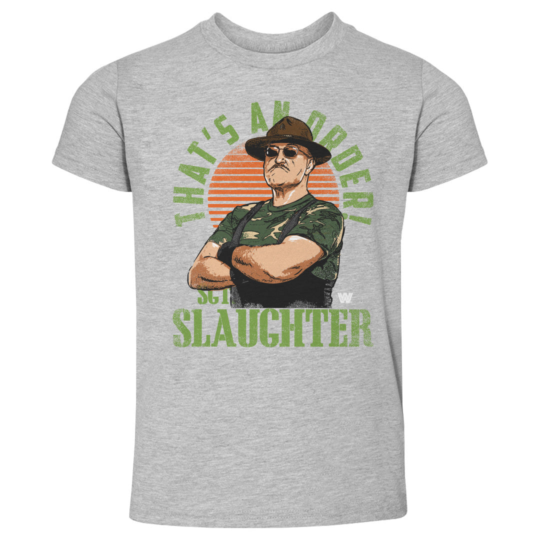 Sgt. Slaughter Kids Toddler T-Shirt | 500 LEVEL