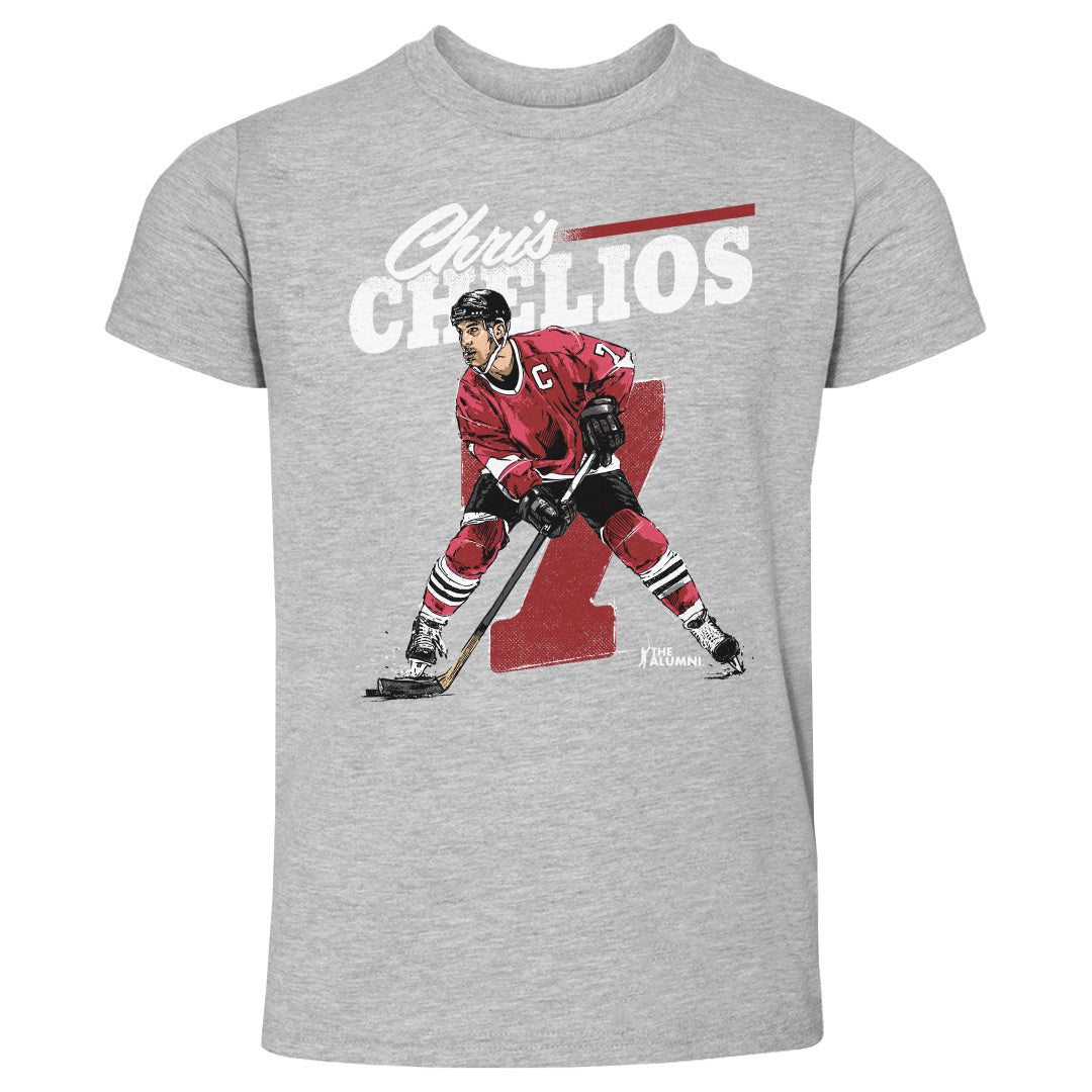 Chris Chelios Kids Toddler T-Shirt | 500 LEVEL