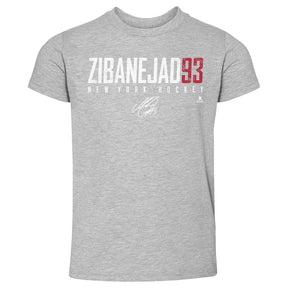 Mika Zibanejad Kids Toddler T-Shirt | 500 LEVEL
