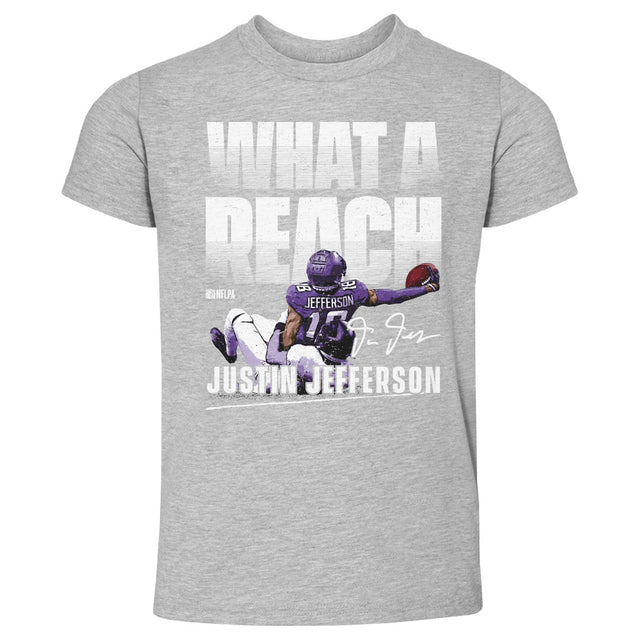 Justin Jefferson Kids Toddler T-Shirt | 500 LEVEL