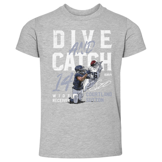Courtland Sutton Kids Toddler T-Shirt | 500 LEVEL