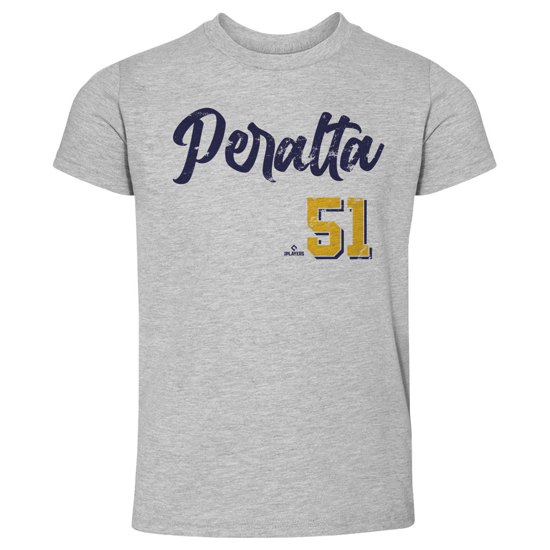 Freddy Peralta Kids Toddler T-Shirt | 500 LEVEL