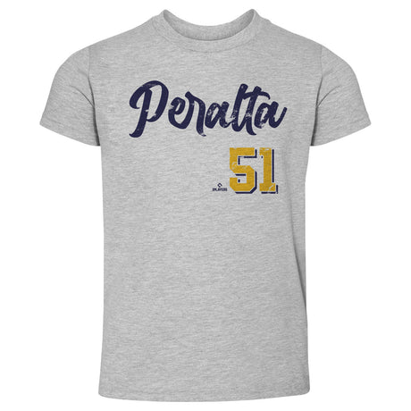 Freddy Peralta Kids Toddler T-Shirt | 500 LEVEL