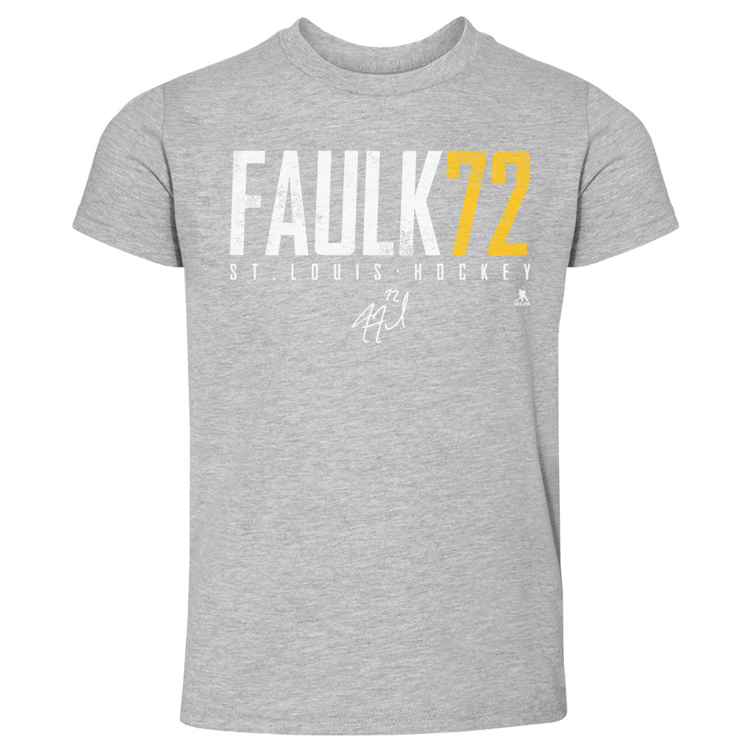 Justin Faulk Kids Toddler T-Shirt | 500 LEVEL
