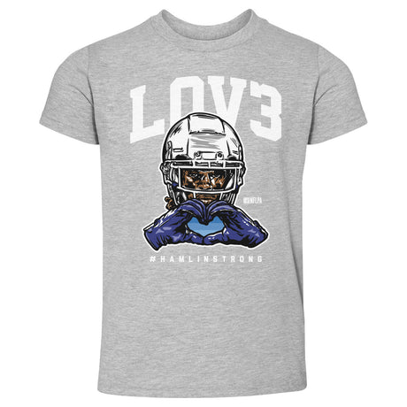 Damar Hamlin Kids Toddler T-Shirt | 500 LEVEL