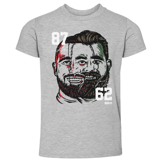 Jason Kelce Kids Toddler T-Shirt | 500 LEVEL