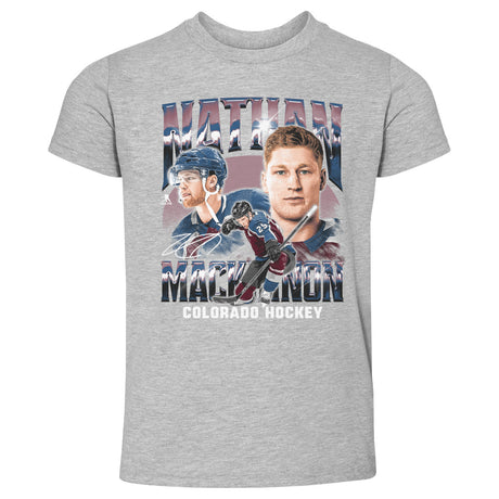 Nathan MacKinnon Kids Toddler T-Shirt | 500 LEVEL