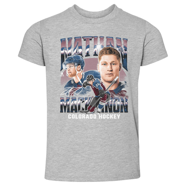 Nathan MacKinnon Kids Toddler T-Shirt | 500 LEVEL