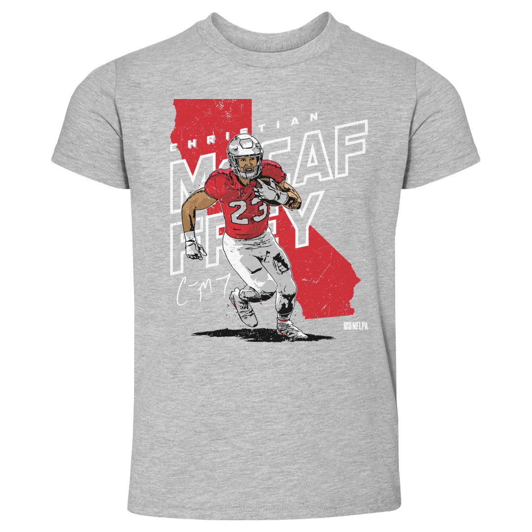 Christian McCaffrey Kids Toddler T-Shirt | 500 LEVEL
