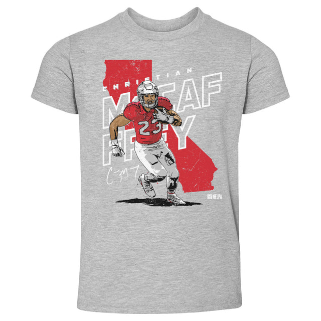 Christian McCaffrey Kids Toddler T-Shirt | 500 LEVEL