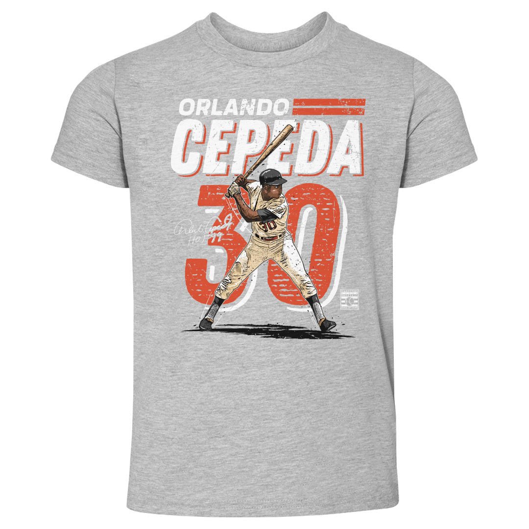 Orlando Cepeda Kids Toddler T-Shirt | 500 LEVEL