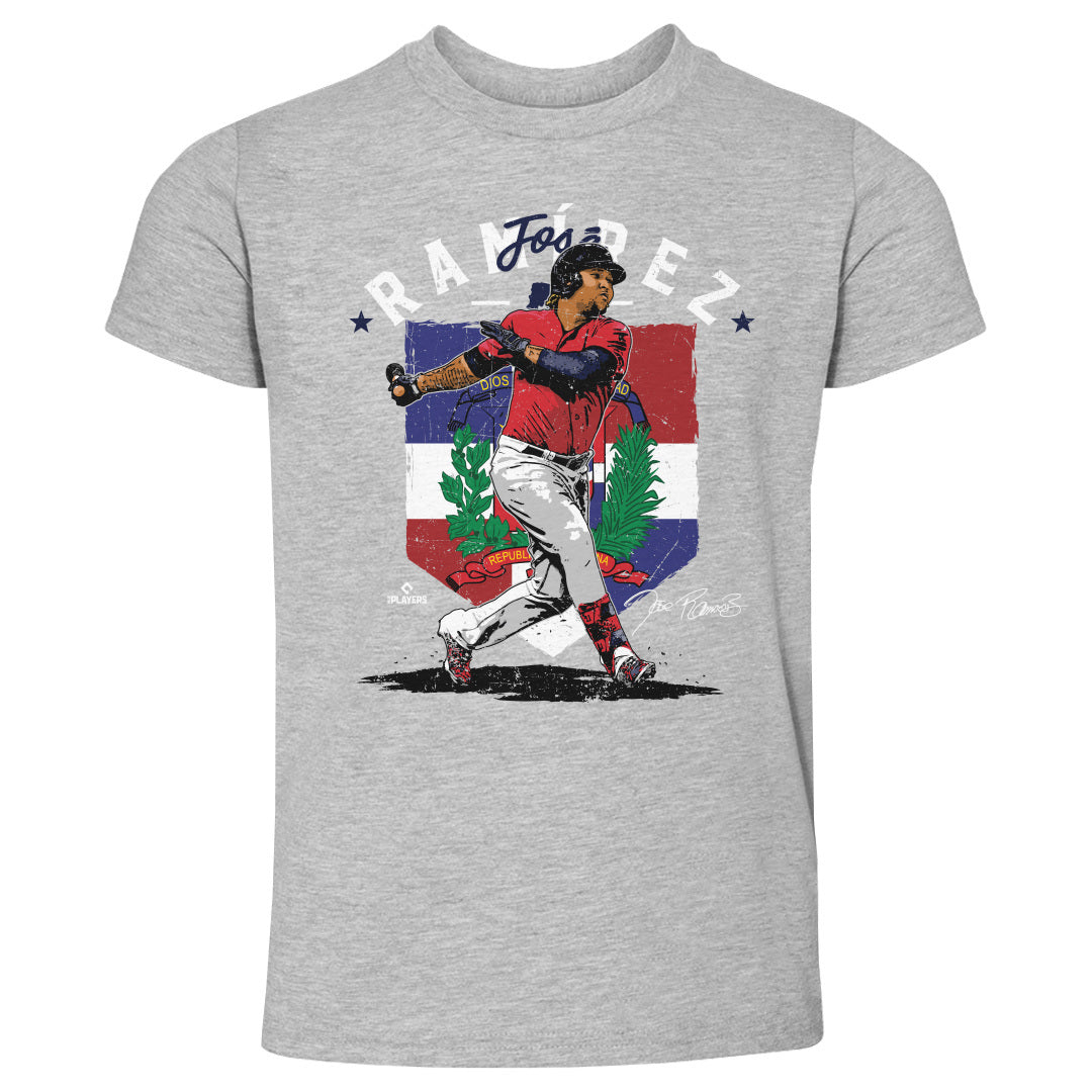 Boston Red Sox Bobby Dalbec Men's Cotton T-Shirt - Heather Gray - Boston | 500 Level Major League Baseball Players Association (MLBPA)