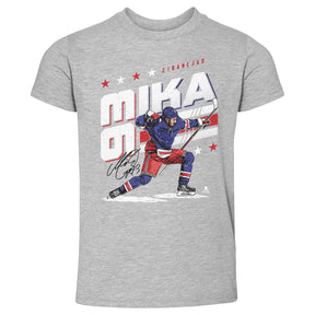 Mika Zibanejad Kids Toddler T-Shirt | 500 LEVEL