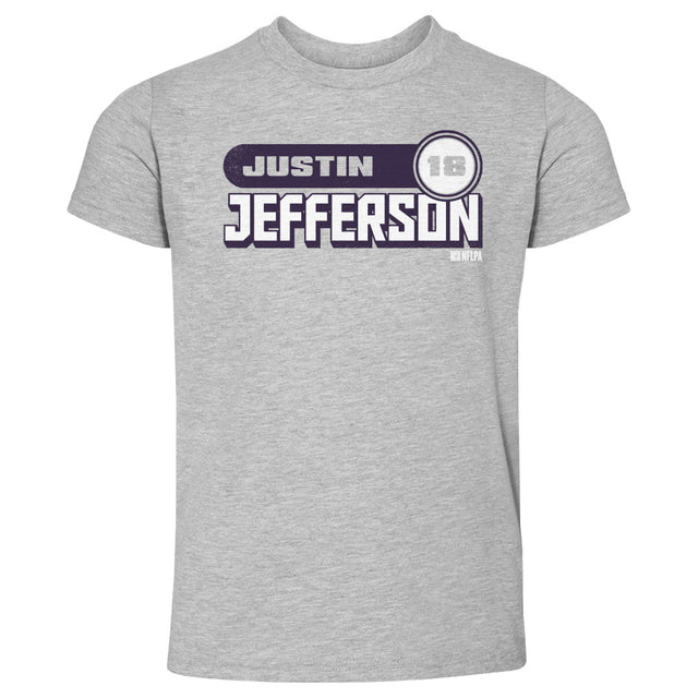 Justin Jefferson Kids Toddler T-Shirt | 500 LEVEL