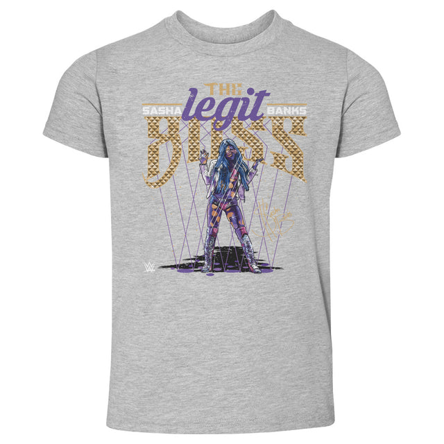 Sasha Banks Kids Toddler T-Shirt | 500 LEVEL