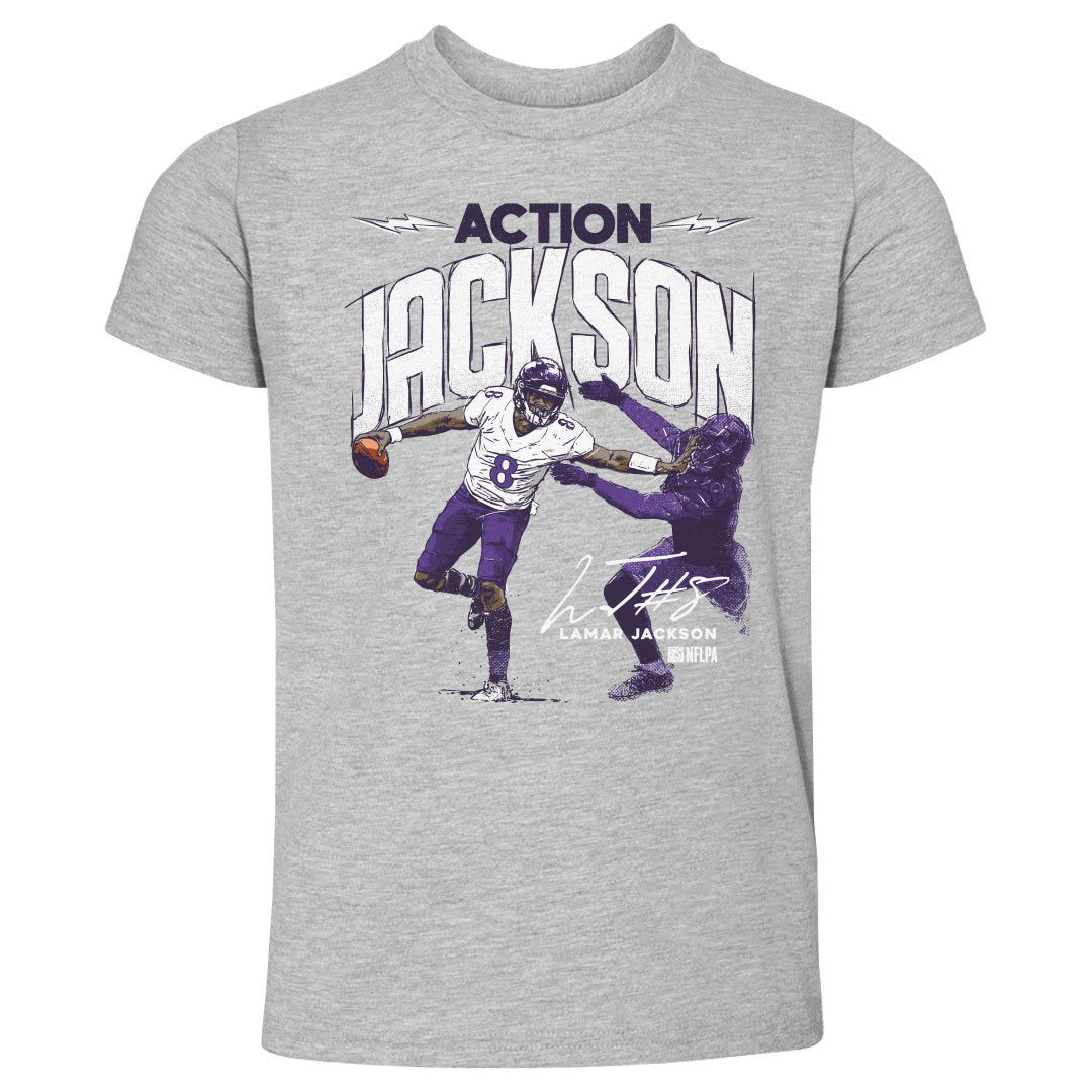 Lamar Jackson Kids Toddler T-Shirt | 500 LEVEL