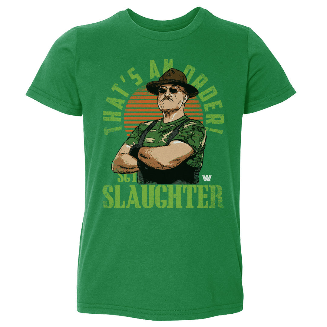 Sgt. Slaughter Kids Toddler T-Shirt | 500 LEVEL