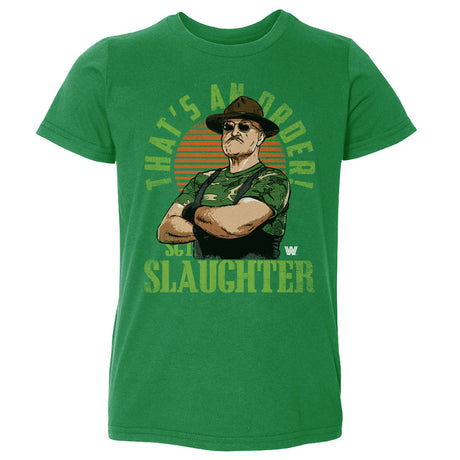 Sgt. Slaughter Kids Toddler T-Shirt | 500 LEVEL